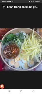 Hình ảnh Bánh tráng chấm bà gánh