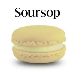 Hình ảnh Macaron vị Mãng Cầu