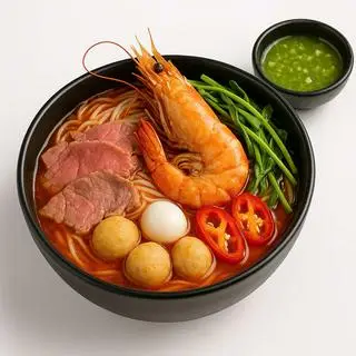 Hình ảnh Bún Thái tôm bò