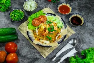 Hình ảnh Cơm chiên hải sản X.O