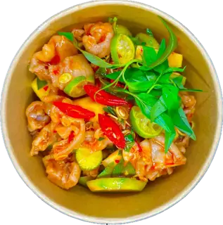 Hình ảnh Chân Gà Sốt Thái Size Nhỏ (Rút Xương)