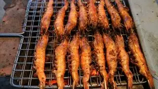 Hình ảnh TÔM SÚ NƯỚNG MỌI