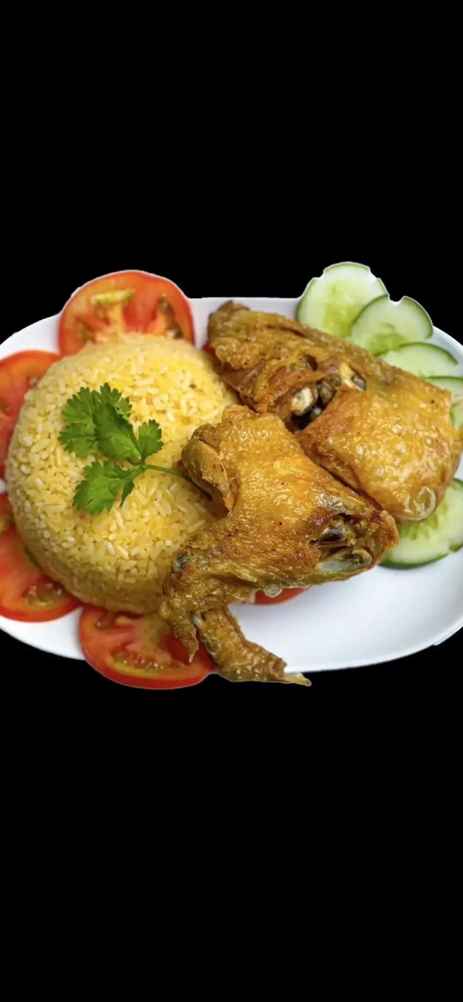 Hình ảnh Cơm cánh gà chiên nước mắm 