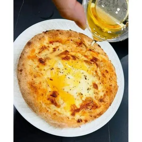 Hình ảnh (Kèm Mật ong) Pizza Phô mai size NHỎ 16cm