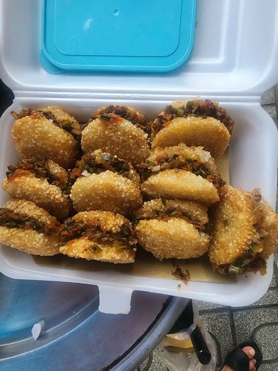 Hình ảnh xôi chiên ( 1p 5 miếng )