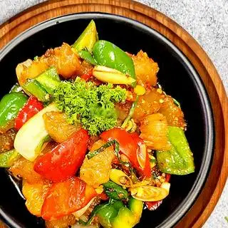 Hình ảnh Gân nai xào sa tế