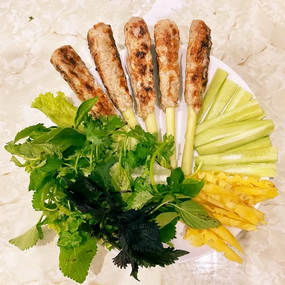 Hình ảnh Combo 5qua Nem Lụi bọc sả 