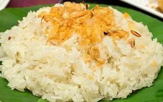Hình ảnh Xôi nếp hành phi