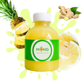 Hình ảnh Da sáng dáng xinh - Nước ép THƠM x BƯỞI, GỪNG