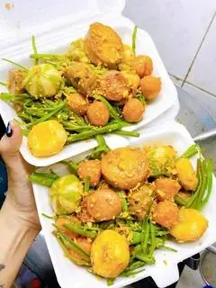 Hình ảnh combo cá viên chiên mắm lớn 