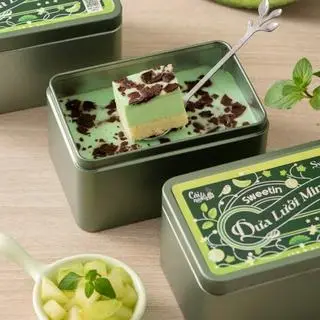 Hình ảnh Hộp Sweetin Dưa Lưới Minty (Hộp Thiếc)