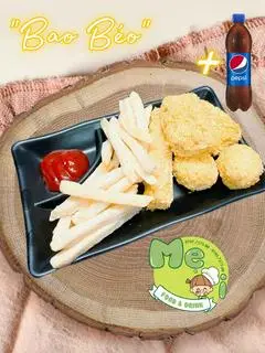 Hình ảnh Combo bao béo + nước ngọt