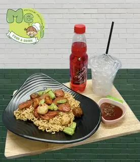 Hình ảnh Combo mì trộn 02 + nước ngọt