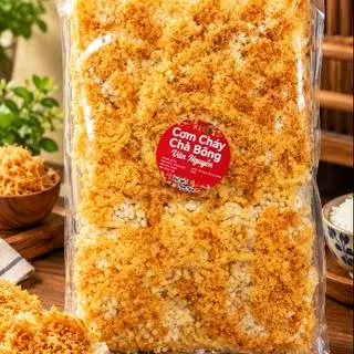 Hình ảnh cơm cháy chà bông vân Nguyễn 