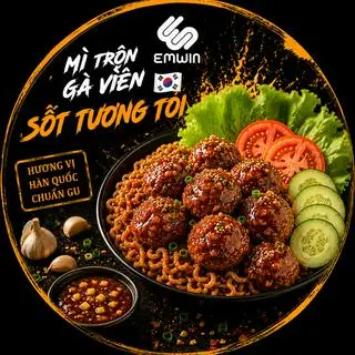 Hình ảnh Mì Gà Sốt Tương Tỏi