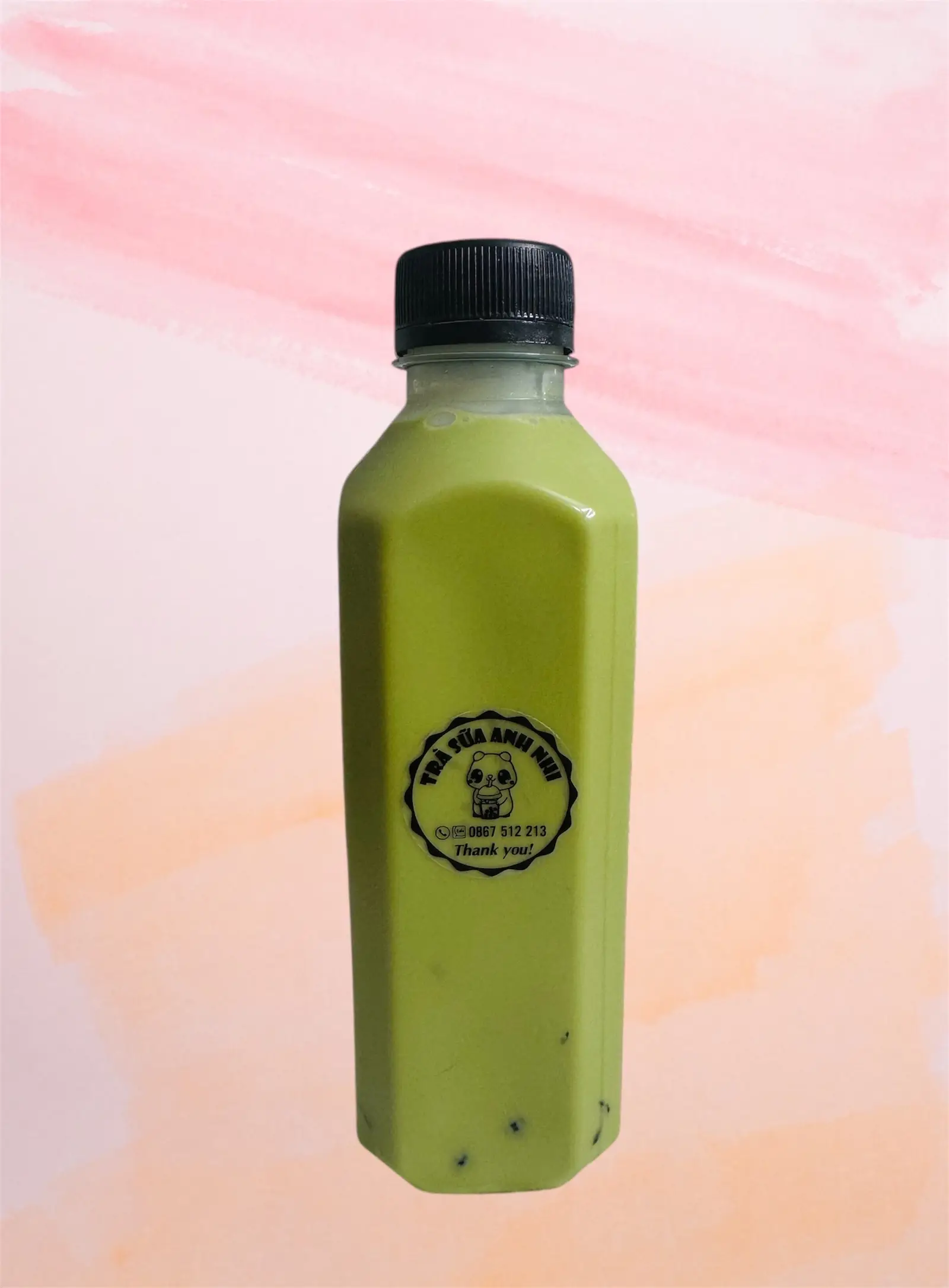 Hình ảnh Trà Sữa Thái Xanh_chai 330ml