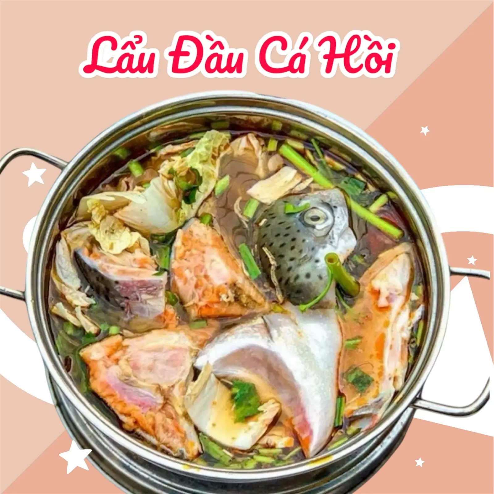 Hình ảnh Lẩu Đầu Cá Hồi Lớn