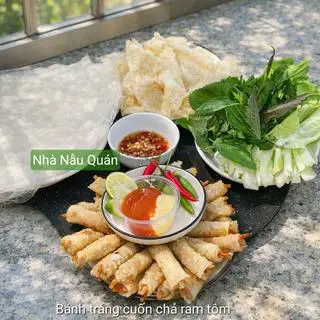Hình ảnh Bánh tráng cuốn chả ram tôm Phú Yên - phần 1người