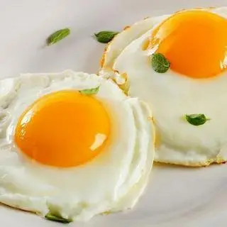 Hình ảnh 2 trứng ốp la