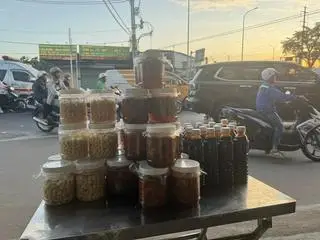 Hình ảnh mắm tép bạc đất 