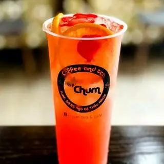 Hình ảnh Trà dâu cam tươi - cốc 700ml