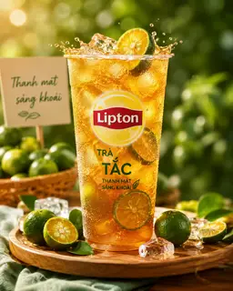 Hình ảnh Trà Lipton Tắc