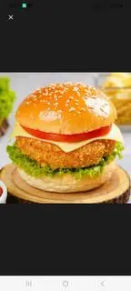 Hình ảnh Burger gà chiên giòn - burger chicken