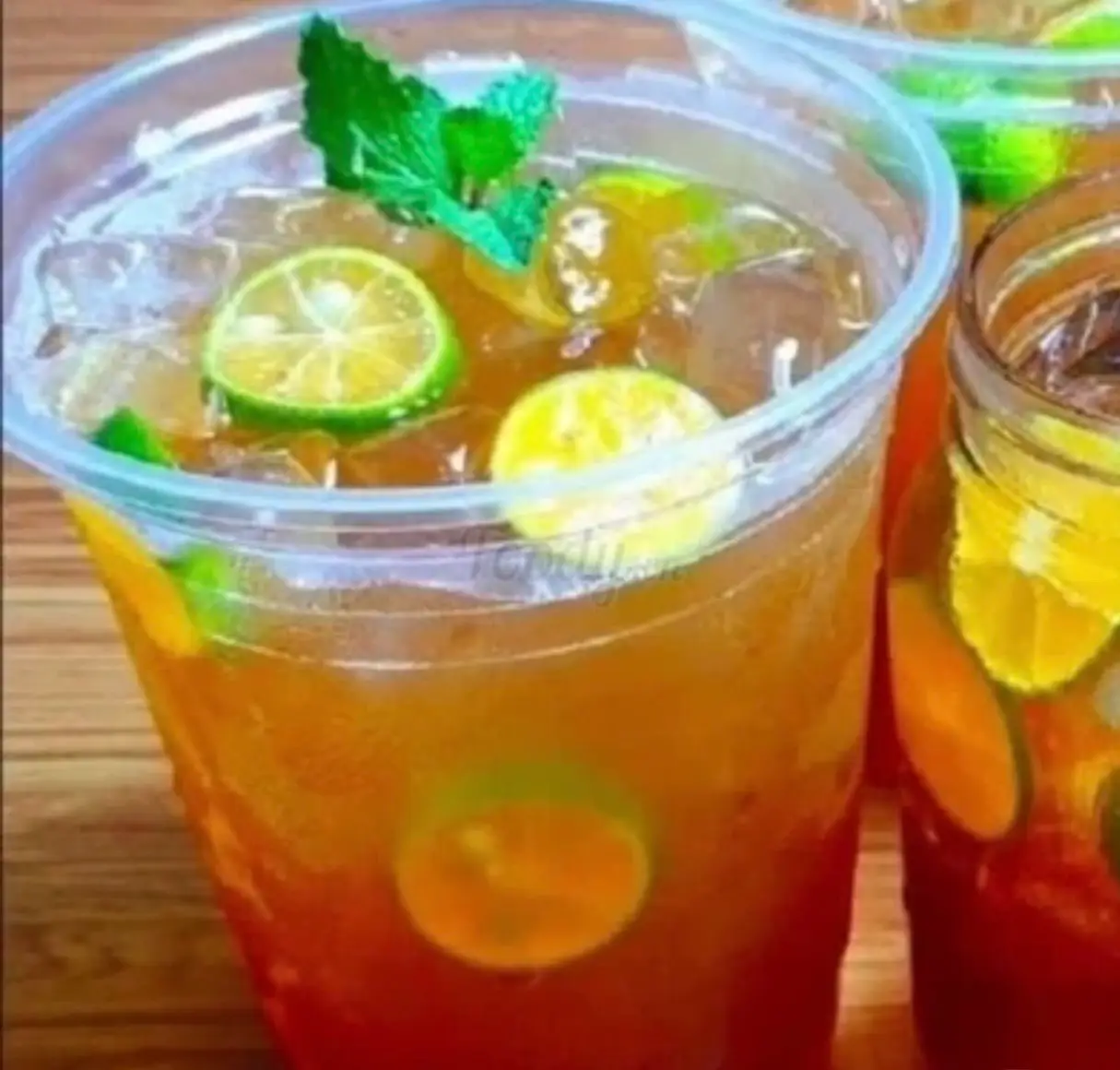 Hình ảnh Trà Tắc Thơm Ngon Giải Nhiệt