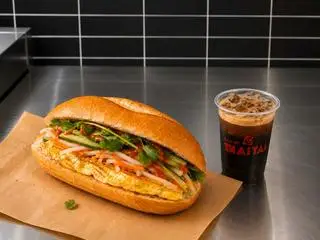 Hình ảnh bánh mì trứng lớn size L
