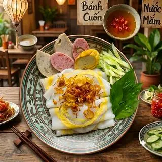 Hình ảnh Bánh Ướt Trứng Nóng