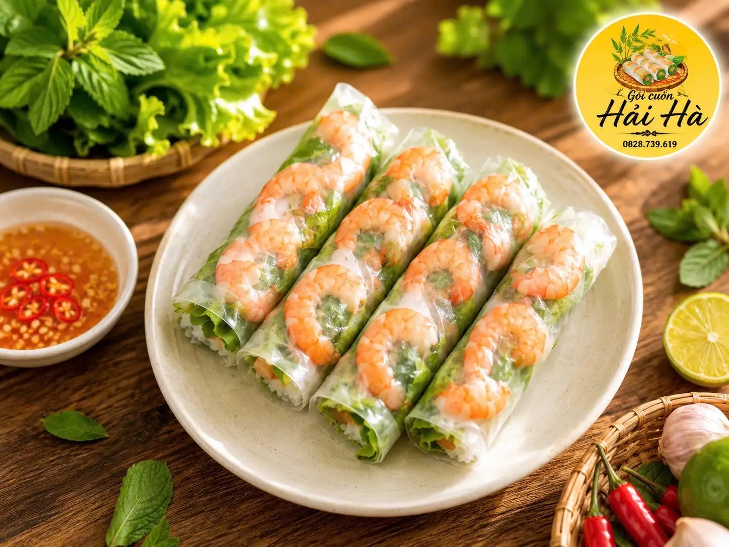 Hình ảnh 10 Gỏi Cuốn Tôm