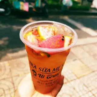 Hình ảnh trà trái cây nhiệt đới