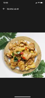 Hình ảnh Cơm gà kho sả ớt