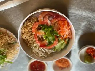 Hình ảnh bún bì tôm