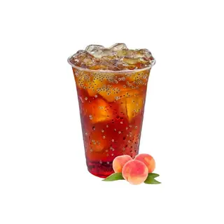 Hình ảnh Trà Đào Hạt Chia Size 700ml