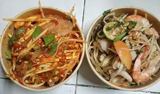 Hình ảnh ComBo Gỏi Đu Đủ Thái+ Sứa Sốt Thái Nhỏ 