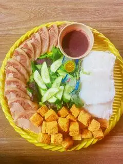 Hình ảnh Bún đậu+1 Topping 