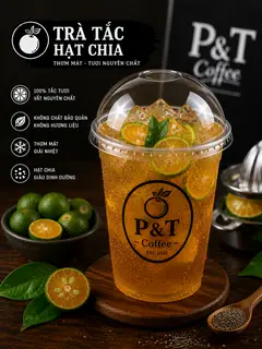 Hình ảnh Trà tắc hạt chia 