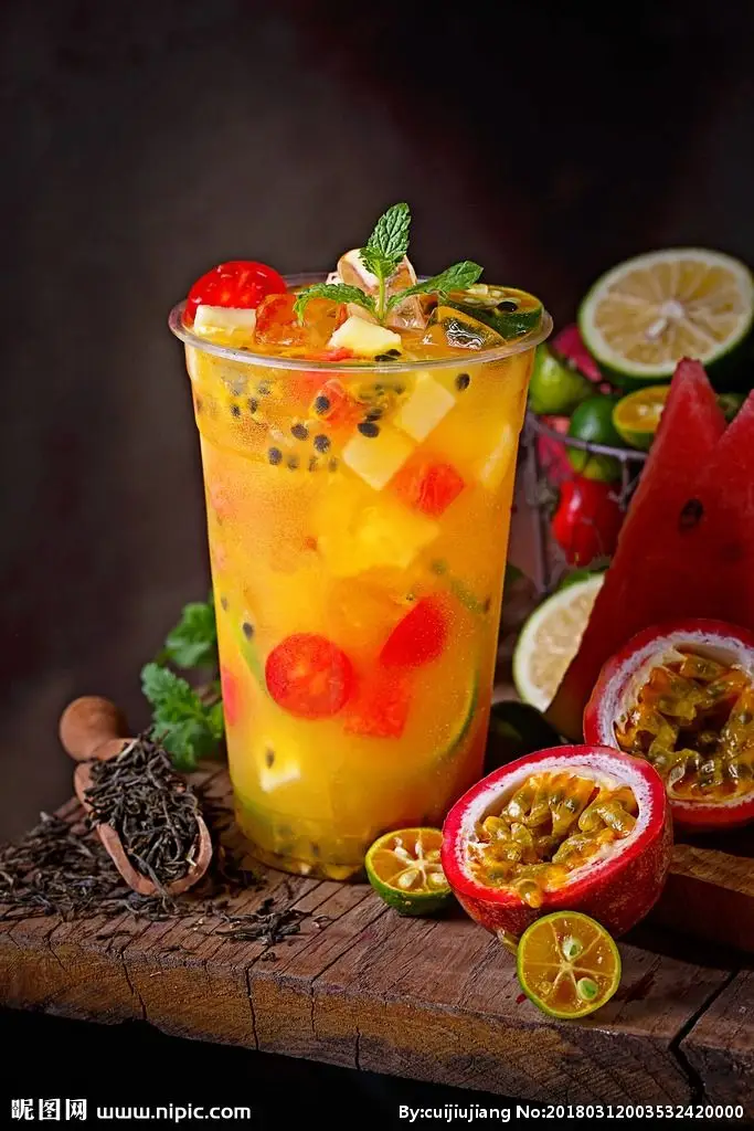 Hình ảnh Trà trái cây nhiệt đới
