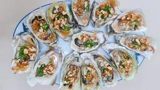 Hình ảnh Hàu nướng Mỡ Hành