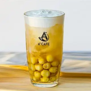 Hình ảnh Trà Sen vàng Macchiato