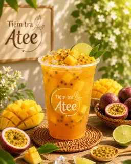 Hình ảnh Trà xoài chanh leo