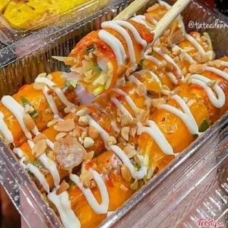 Hình ảnh BÁNH TRÁNG CUỘN SỐT TẮC -TRỨNG LÒNG ĐÀO 