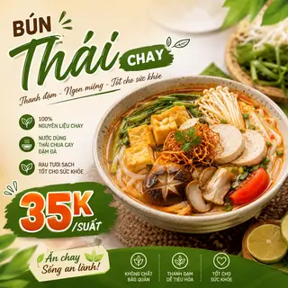 Hình ảnh Bún Thái Chay - vegetarian 