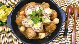 Hình ảnh Xíu mại bọc trứng cút