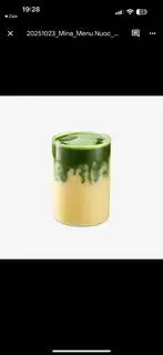 Hình ảnh Dứa đá xay matcha