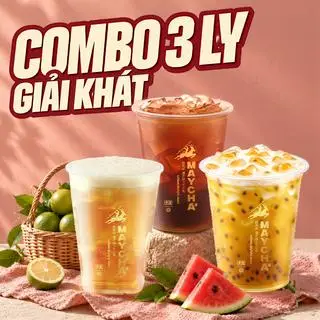 Hình ảnh COMBO 3 LY Trà giải khát