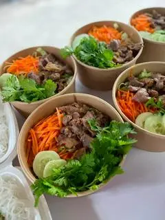 Hình ảnh Combo: Bún trộn & sữa đậu ( trà chanh)