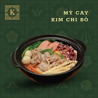 Hình ảnh Mì Cay Kimchi Bò - Best Seller
