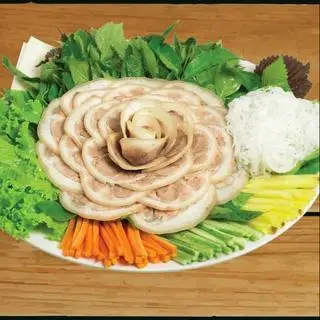Hình ảnh BÁNH TRÁNG PHƠI SƯƠNG CUỐN THỊT HEO